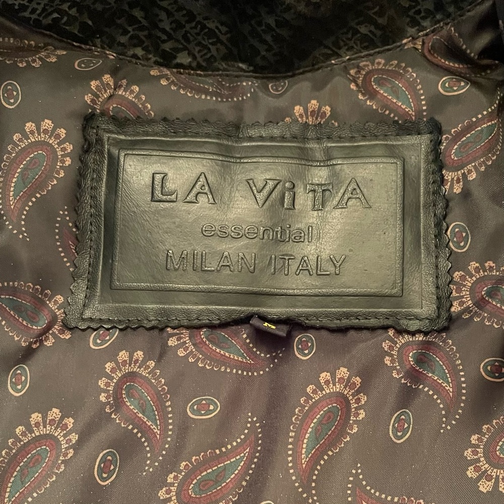 VINTAGE 80’s LA VITA BOMBER JACKET - Picture 10 of 14